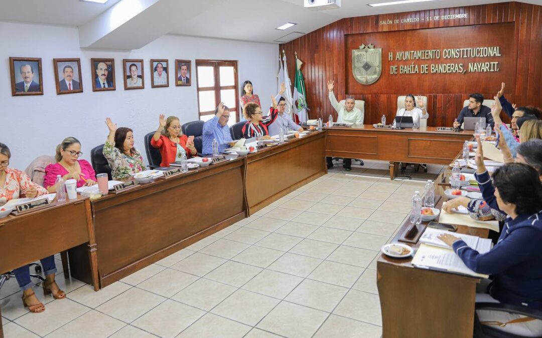 El Cabildo de Bahía de Banderas turna a dos importantes propuestas en espera de votarlas próximamente