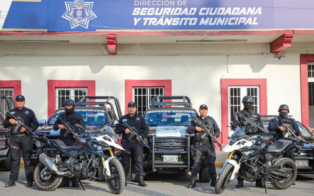 Seguridad Pública de Bahía de Banderas trabaja en conjunto con la policía estatal para una mejor respuesta a la ciudadanía