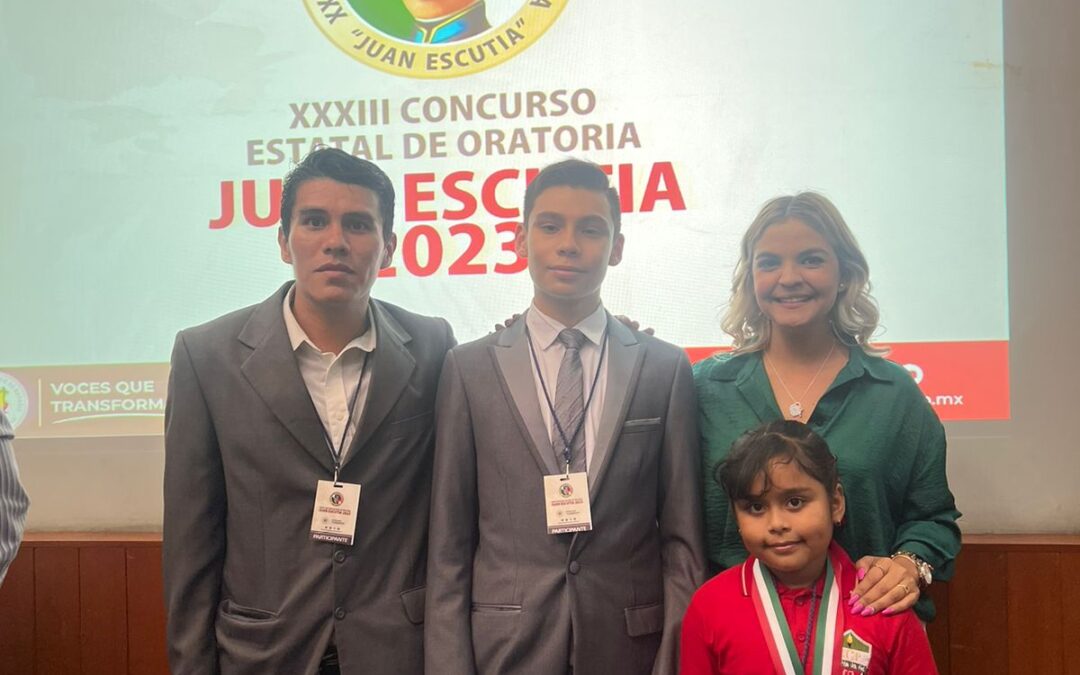 Bahía de Banderas logra un tercer lugar en el Concurso Estatal de Oratoria Juan Escutia