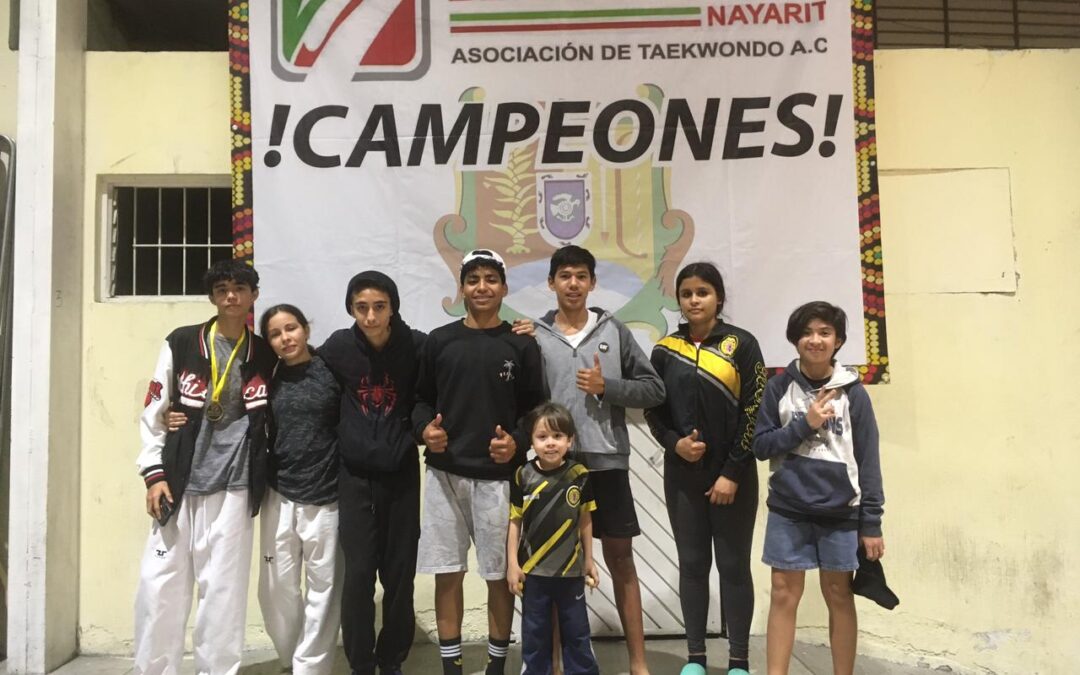 Participa el selectivo de taekwondo de Bahía de Banderas en etapa estatal de los Juegos CONADE 2023