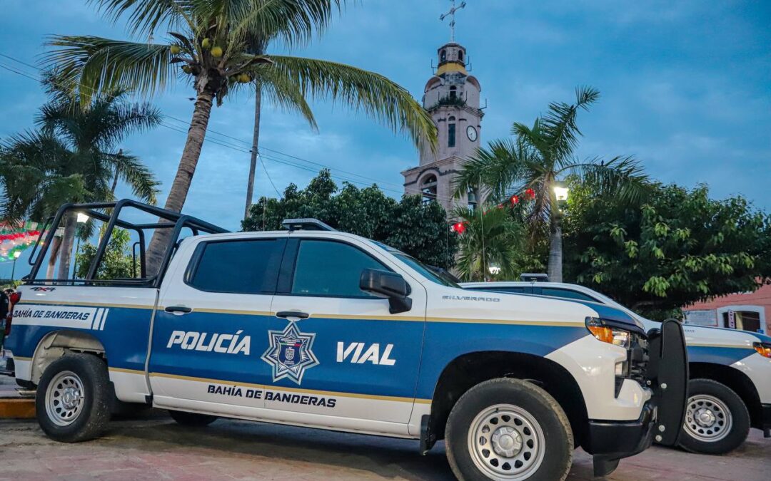Seguridad Ciudadana y Protección Civil y Bomberos de Bahía de Banderas reciben nuevos vehículos de reacción inmediata