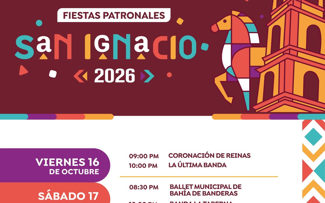 San Ignacio se prepara para celebrar sus Fiestas Patronales 2026