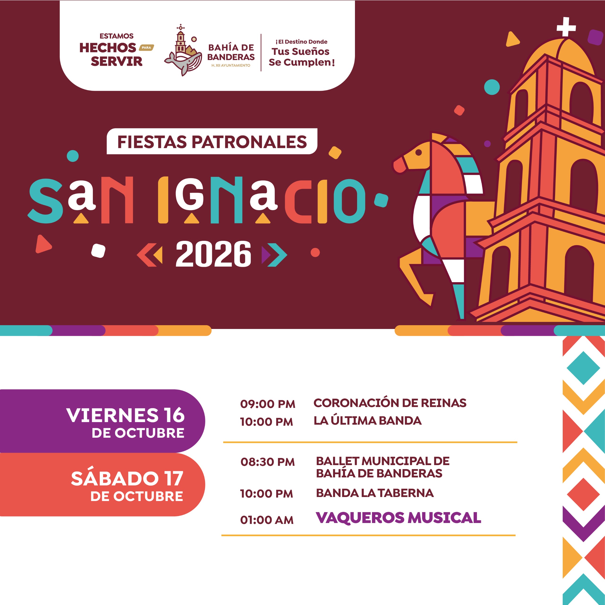 San Ignacio se prepara para celebrar sus Fiestas Patronales 2026