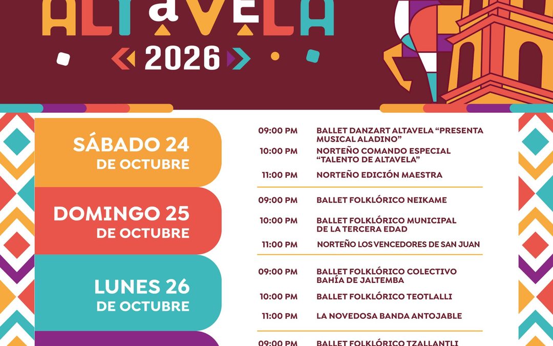 Fiestas patronales 2026 llenarán de tradición y alegría a comunidades de Bahía de Banderas
