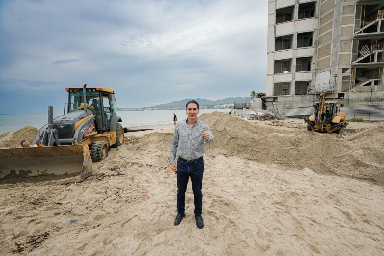 Refuerza el presidente municipal Héctor Santana trabajos preventivos en distintos puntos del municipio