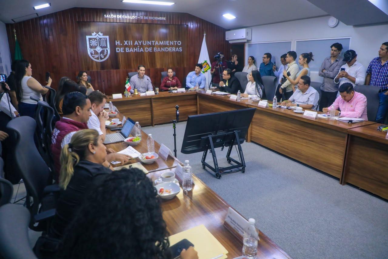 Bahía de Banderas celebró la Trigésima Segunda y Trigésima Tercera Sesiones Ordinarias de Cabildo